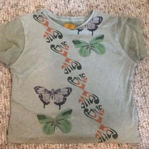 Juliet Johnson hand painted baby tee